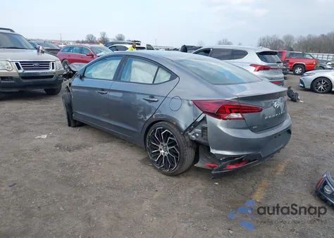 2019 Hyundai Elantra Se from USA, damaged, VIN 5NPD74LFXKH416034